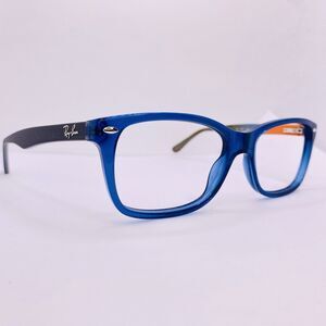 Ray-Ban Eyeglasses Authentic Frames RB 5228 5547 54-17-140 Blue Orange Grey